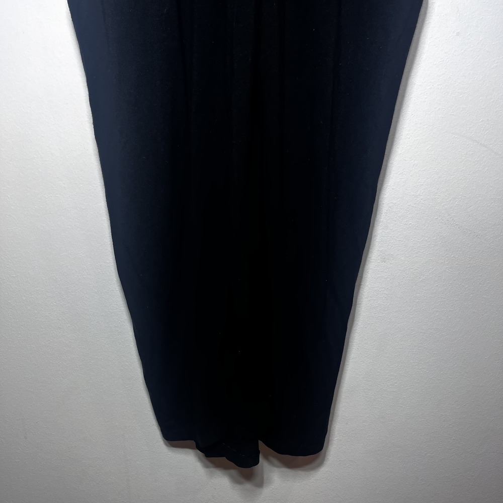 Peruvian Connection‎ Black V-Neck Knit Midi Dress Dolman Sleeve XS/S Peru Kaftan - Picture 7 of 10